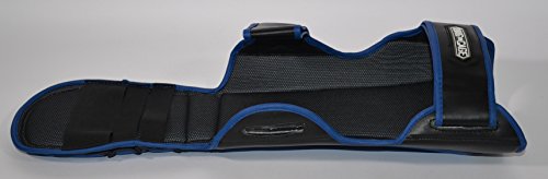 Ultima GelTech MMA Muay Thai Grappling Shin Instep Shin Guards - color: Blue, size: Medium