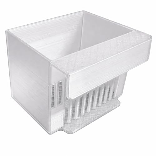 Aquarium Water Change Diffuser - Gentle Flow Designed for Smooth Water Changes (Clear, Small Tank (1–9 gal))