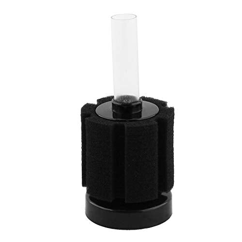 XINYOU XY-2835 Fish Aquarium Mini Cylinder Soft Sponge Water Filter, Black