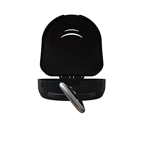 Ventilated Protective Mouth Guard Case (Black) - color: Black