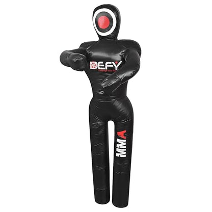DEFY Vinyl Jiu Jitsu MMA Grappling Dummy Judo Martial Arts Punching Bag Karate - size: 6 Feet