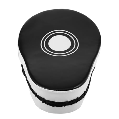 Yardwe Boxing Mitts: PU Curved Punching Hand Pad for Taekwondo Kickboxing Martial Arts Training - Focus Karate Strike Shield Target for Sparring Gear