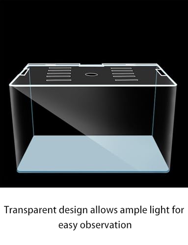 Acrylic Aquarium Lid, Easy Feeding, Transparent Fish Tank Cover, Scratch Resistant, for Fish and Turtle Tank(31.5x12.2in)