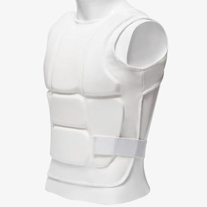 Taekwondo Chest Guard, Unisex Adult Child Taekwondo Karate Chest Guard Vest Boxing Karate Breast Protector Accessory Sports Protective Gear - size: Small