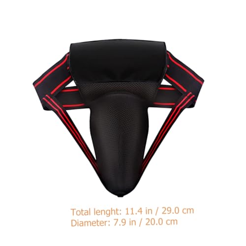 Wakauto Boxing Supply Integrated Groin Protector Comfortable Wear-Resistant Crotch Guard for Men Women Training Practice