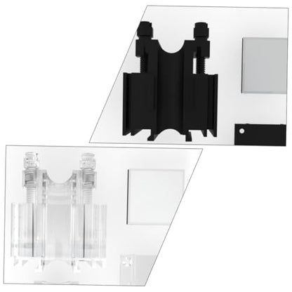 SUPVOX 2Pcs Fish Tank Clips Multi Functional Aquarium Pipe Holders for Tubing Wires Space Saving Design Secure Fixing Clamps for Fish Tanks