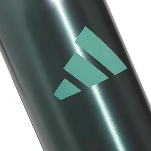 adidas Straw Lid Metal Water Bottle 600 mL - color: Preloved Teal Green/Powder Teal Green/M