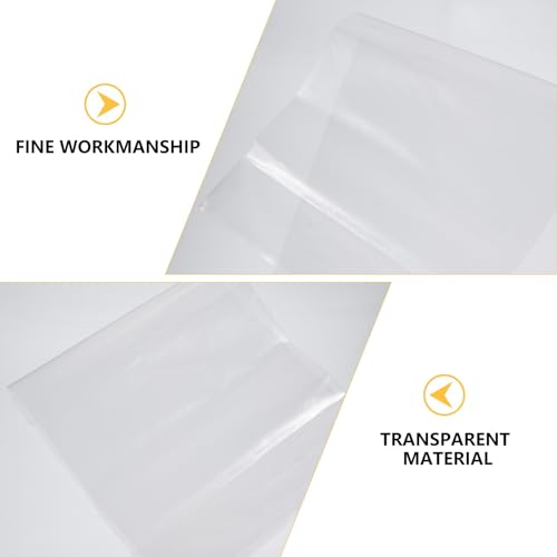 SHINEOFI 50pcs Live Fish Packing Bags Leak-proof Plastic Fish Transport Bags 20x44cm Thick 12mil Flat-sealed for Aquarium Shipping
