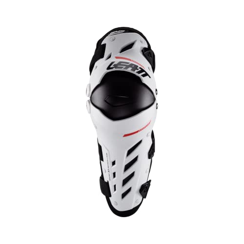 Leatt 2022 Dual Axis Knee Guards (Large/X-Large) (White) - color: White, size: Large/X-Large