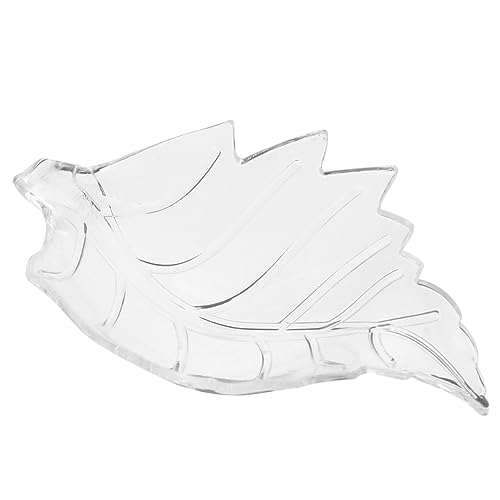 POPETPOP Fish Tank Feeding Bowl Leaf Shape Shrimp Dish Aquarium Feeding Tray Cup for Shop Use Convenient Shrimp Food Feeder