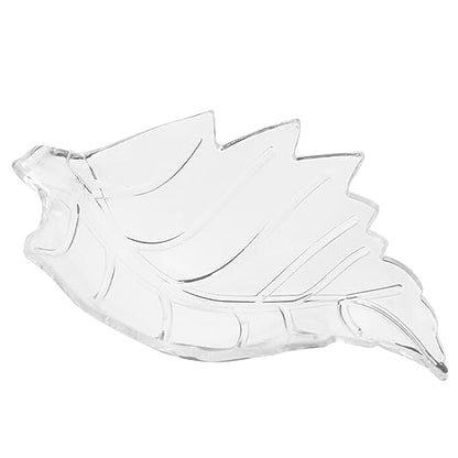 POPETPOP Fish Tank Feeding Bowl Leaf Shape Shrimp Dish Aquarium Feeding Tray Cup for Shop Use Convenient Shrimp Food Feeder