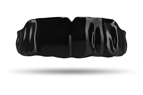 Impact Custom Professional MMA/Boxing/Muay Thai Mouthguard with Trim for Gag Reflex - color: Black