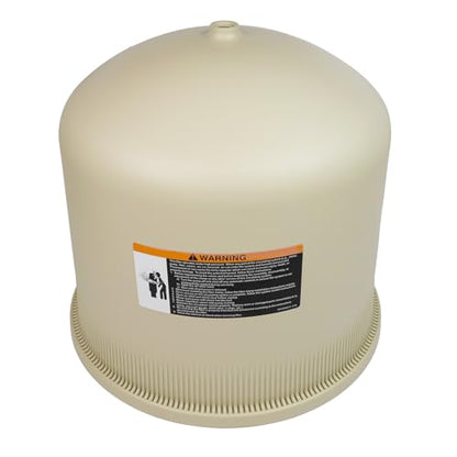 Pool Filter Almond Lid Assembly Compatible with pentair 178581, for Clean & Clear Plus 420 CCP420 160301 and Quad D.E. 80 Pool and Spa Cartridge Filters, Pool Filter Housing Cover Tank Top Lid, 21 In