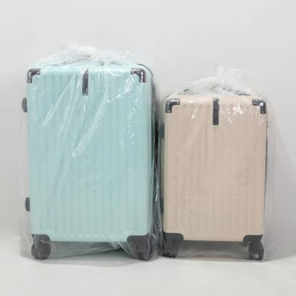 6 Pack XL Clear Plastic Storage Bags, 90x120cm Heavy-Duty Drawstring Bags for Luggage Suitcase Furniture Comforter Bike Blanket, Quilts, Toys & Office Chairs, Reusable