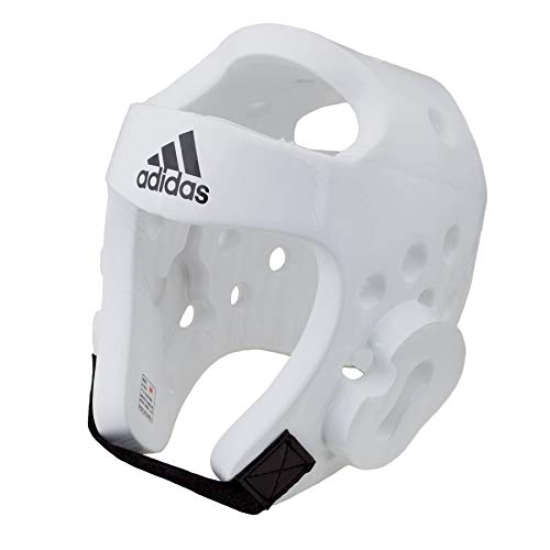 Adidas WT Taekwondo Martial Arts Dipped Foam Head Guard Protector - color: BLUE, size: Large