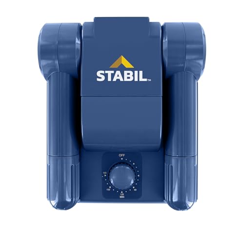 Stabil Dryer for Boots, Shoes, & Gloves with Articulating Ports, Blue - size: 2 Ports