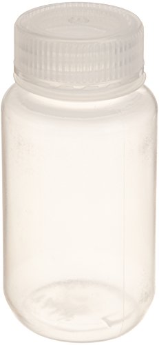 United Scientific™ Sample Bottle, 4 oz Bottles with Lids, Polypropylene Small Liquid Containers, Leak-Proof Wide Mouth Reagent Bottle, Pack of 12 (125ml) - size: 4 oz (Pack of 12)