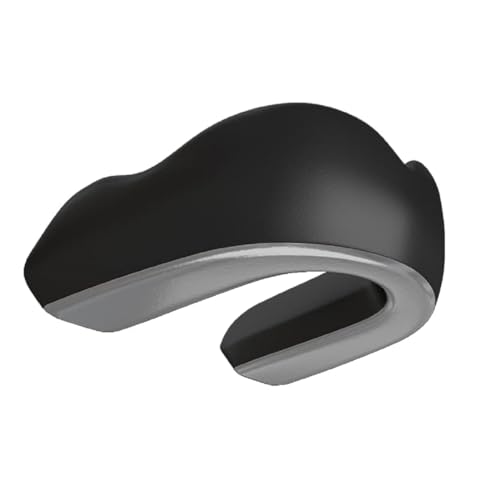 DAMAGE CONTROL Extreme Impact Sports Mouth Guard w/Case – Black - color: Black, size: Adult