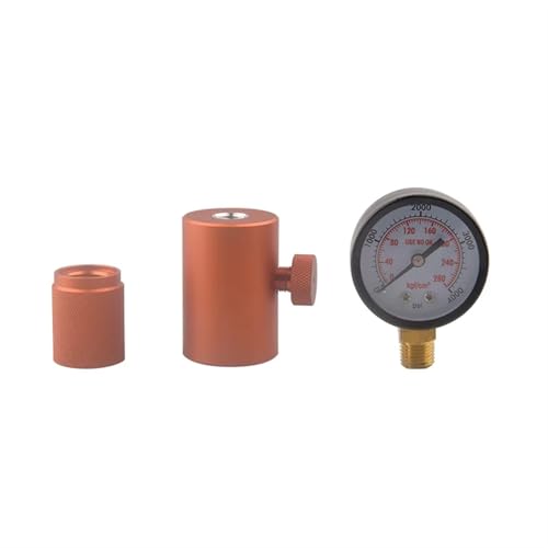 1pcs G1/2-14 Pressure Regulator Valve Test Adapter Gas Cylinder Refill Air Tank Soft Connector PCP Accesories for Diving Aquarium(Option 3)