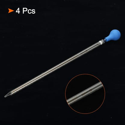 PATIKIL Graduated Dropper Pipettes Kit, 3pcs 25ml Borosilicate Glass Pipette with Rubber Cap for Transfer Liquid for Lab, Chemistry, Clear - size: 25ml