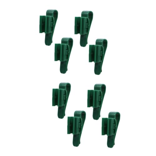 FRCOLOR 8pcs Multifunction Fish Tank Clips Strong Compatibility Water Fixed Clips for Aquarium Hose and Tubing Plastic Holders for Easy Installation