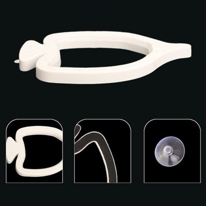 Feeding Ring for Fish Tank | Floating Suction Cup Small Food Feeder,Fish Betta Feeding Ring | for Saltwater Freshwater Tanks Habitats