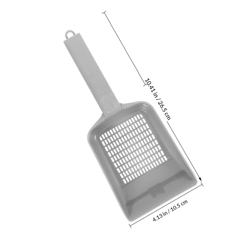 Aquarium Sand Shovel Fish Tank Cleaning Scoop with Drainage Holes Plastic Gravel Shovel for Aquarium Sediment Removal for Fish Tank Maintenance