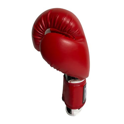 Ringside Pro Style Boxing Training Kickboxing Muay Thai Sparring Gloves - color: Red, size: Small-Medium