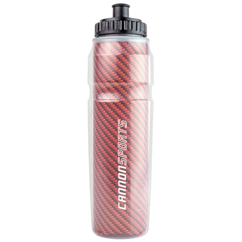 Cannon Sports 28oz Insulated Squeeze Water Bottle with Straw, Leak Proof Lids, 2 lids (Straw and Squeeze), Double Wall Insulation, Wide Mouth, BPA-Free (2 Pack) (Orange) - color: Orange