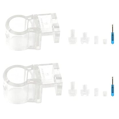 Aquarium Filter Inflow/Outflow-Lily-Pipe Fixture Water Changer Hose Holder Adjustable Multifunction Mounting Clip Lily-Pipe Fixture
