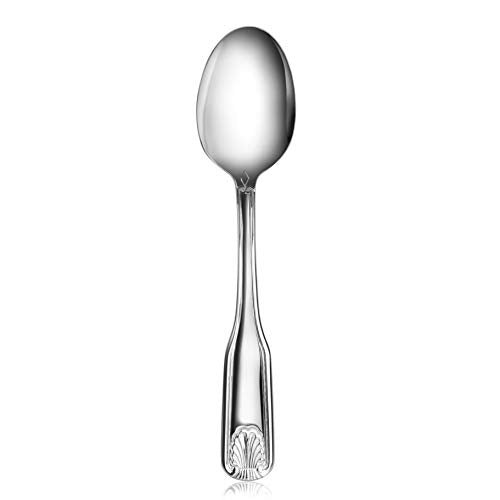 New Star Foodservice 58345 Shell Pattern, 18/0 Stainless Steel, Dinner/Dessert Spoon, 7.5-Inch, Set of 12 - size: Dinner/Dessert Spoon (7.5-Inch)
