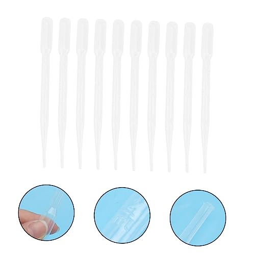 10pcs Fish Tank Feeding Tool Plastic Tubes for Shrimp Corals Guppies Aquarium Feeder Scale for Pet Supplies