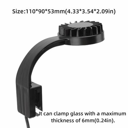 Aquarium USB Fish Clip Lamp Save Energy High Brightness Full Spectrum LED Light Landscape Lamp for Fish Tank