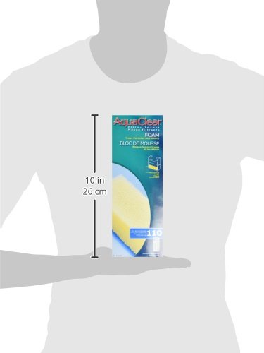 AquaClear Aqua Clear A623 Foam Insert , White,110 - style: Foam