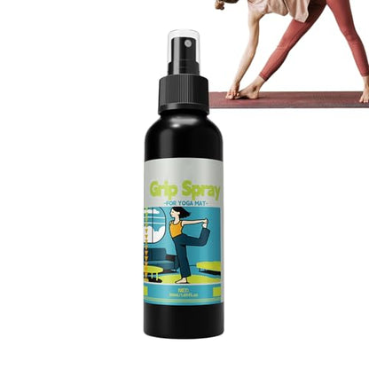 Yoga Mat Spray for Sports Non-Sticky Long-Lasting | Yoga Mat Non-slippery Traction Spray for Women Men Adults Teens Beginners Rock Climbing Gymnastics Goalkeeper Training - color: 50ml