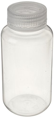 United Scientific® Unistore™ - Sample Containers with Lids - Laboratory Grade Polypropylene Wide Mouth Reagent Bottle - 8 Oz Bottles with Caps (250ml), Plastic Bottles with Lids, Pack of 12 - size: 8 oz (Pack of 12)