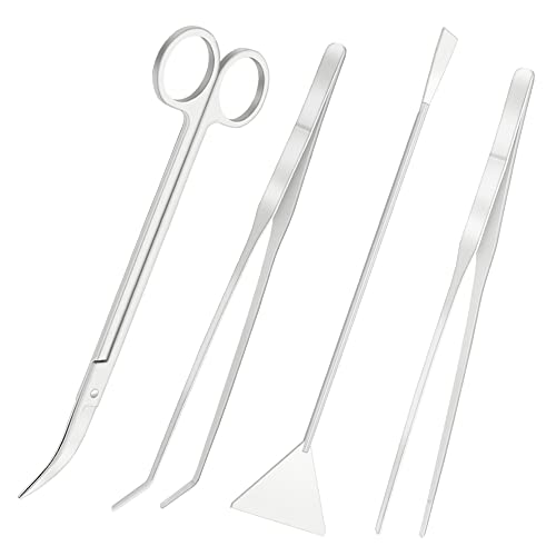 Stainless Steel Aquarium Tank Aquatic Plant Tools Sets (4 in 1)
