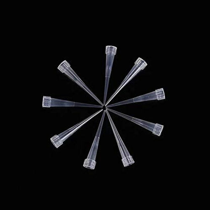 10ul Pipette Tips - Universal Pipette Tips - Clear White,1000 Pcs/Bag - size: 10ul - 1000 Pcs/Bag