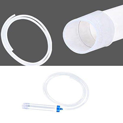 Kisangel Aquarium Gravel Pump Fish Tank Water Changer Easy Install PVC Ideal for Small Tanks