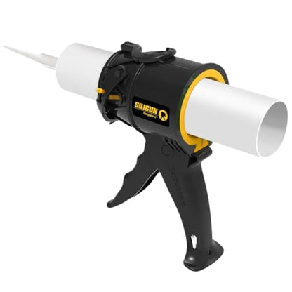 SILIGUN™ Gen-3 Compact Caulking Gun - No Drip Caulk Gun - Patented Design - Lightweight ABS Frame - color: Siligun Caulk Gun Gen-3