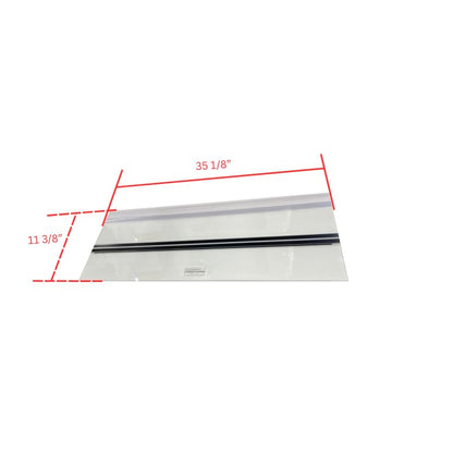 36" Aquarium Lid Glass Canopy 30/45 Gallon Aquarium Fish Tank (35.2 x 11.4in), Clear, Fits Aqueon, Marineland & Perfecto