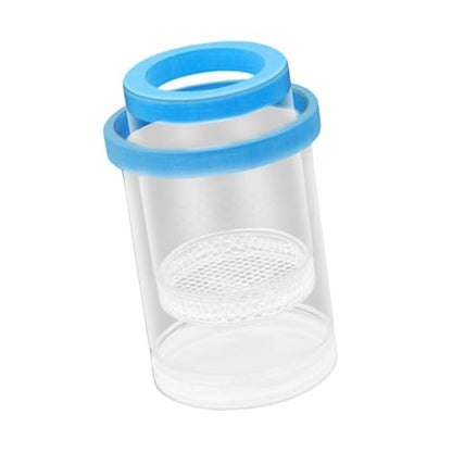 Incubation Box Fish Tank, Hatchery Cultivating Container, Isolation Box, Aquarium Breeding Tank for Betta Fish, Blue