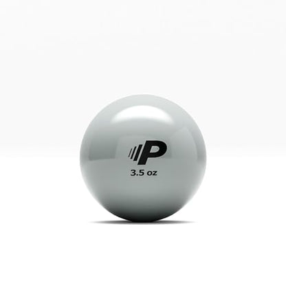Premier Pitching Plyo Training Ball for Baseball and Softball | PVC shell plyo ball for warmups, arm care, command work, and throwing mechanics - size: 3.5oz