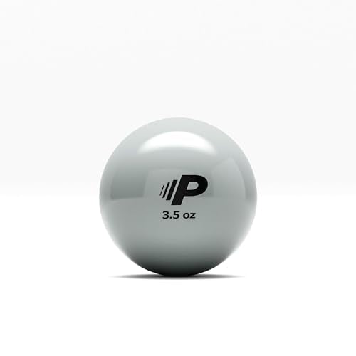 Premier Pitching Plyo Training Ball for Baseball and Softball | PVC shell plyo ball for warmups, arm care, command work, and throwing mechanics - size: 3.5oz