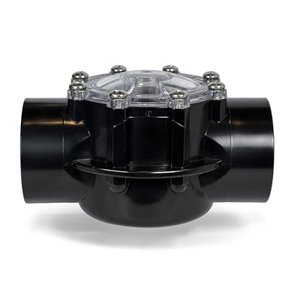 1.5 Inch Pool Check Valve – 5 PSI Spring Loaded, CPVC, Non-Lube PTFE Seats – Inline Backflow Prevention for Pools, Spas, Heaters, Salt & Chemical Systems