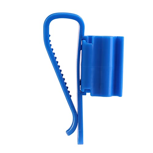 Plastic Fish Tank Hose, 2Pcs Adjustable Tube Clamp Holders with Stable Grip, Ideal for Buckets & Aquariums