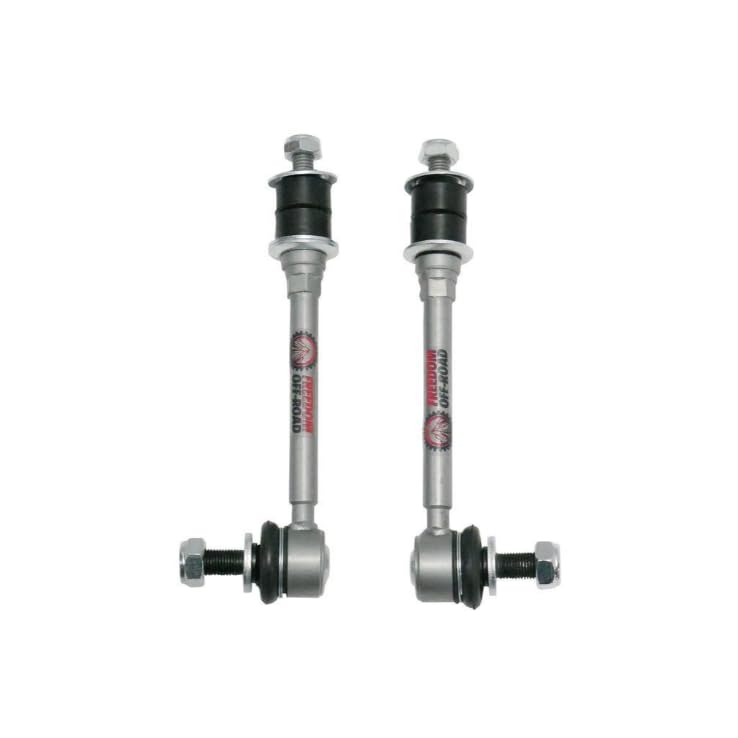 Freedom Off-Road Extended Front Zinc-Nickel Sway Bar End Links for 2-4" Lift fits 96-02 4Runner, 05-15 Tacoma 2WD Only