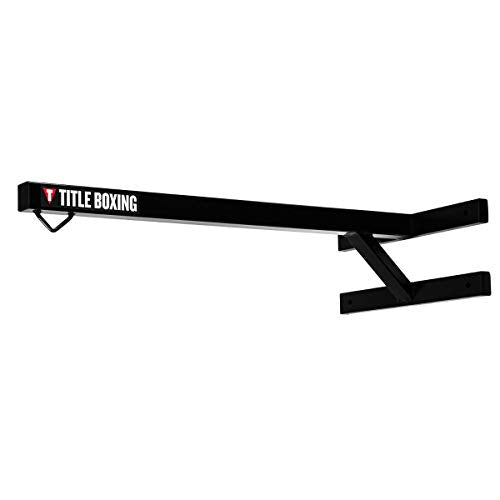TITLE Boxing Spacesaver Wall Mount Bag 2.0 - Heavy Bag Mount, Punching Bag Hanger, Boxing Equipment