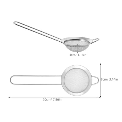 Beaupretty 2pcs Stainless Steel Reptile Sand Shovel Sifter Litter Cleaner for Terrarium Substrate Bedding Maintenance