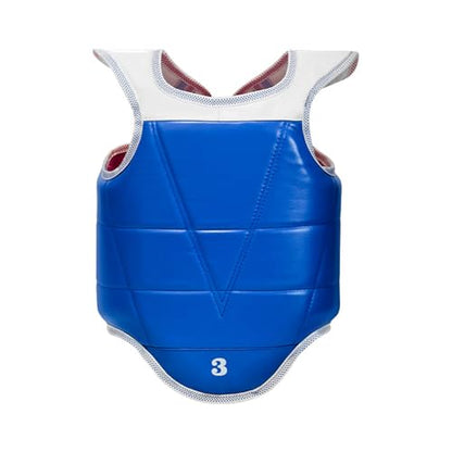 Taekwondo Chest Guard Breathable Polyester Adjustable Fit Training Gear Leather Taekwondo Protectors Perfect for Adults PU Martials Art Chest Guard Adjustable